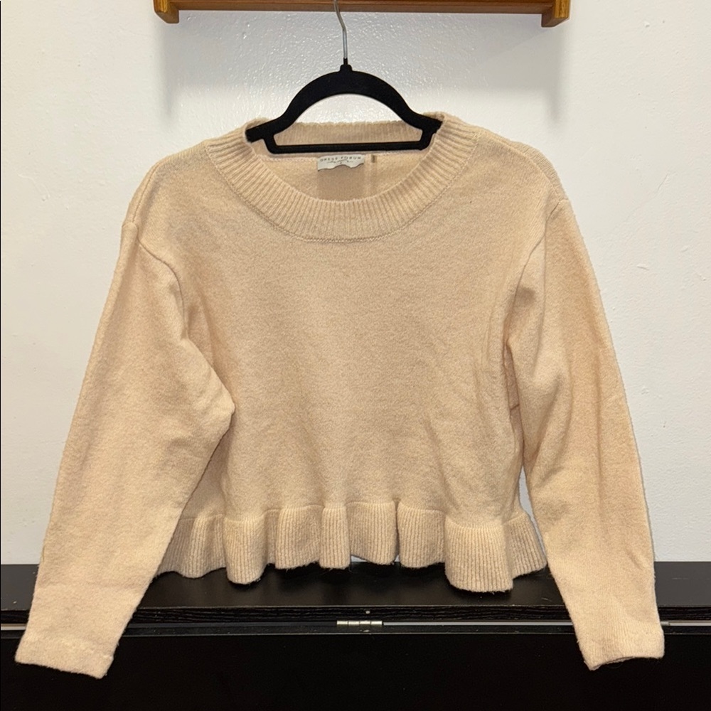 Cream Knit Sweater